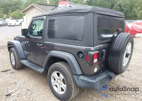 2020 Jeep Wrangler Sport S 4X4 из США, поврежденный, VIN 1C4GJXAN3LW194202